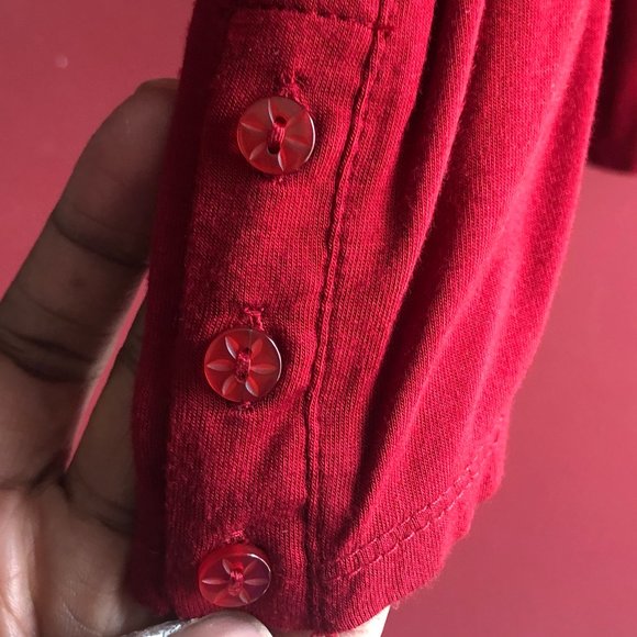 Neiman Marcus Cold Shoulder Top - Picture 6 of 7